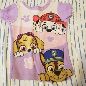 paw patrol sleepshirt